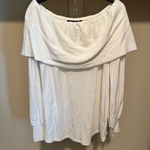 Doe & Rae Cream Knit Top